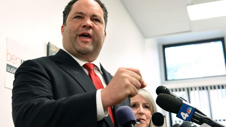 Democrat Ben Jealous has received the backing of the newly formed Black Economic Alliance. (Kim Hairston / Baltimore Sun)