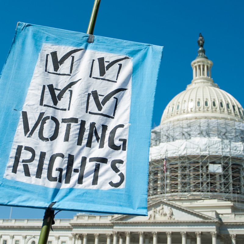 Sign supporting voting rights at the U.S. Capitol-1