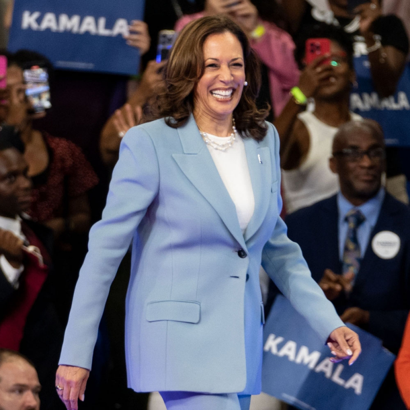 Kamala Harris, Vice President, USA campaigning in Atlanta