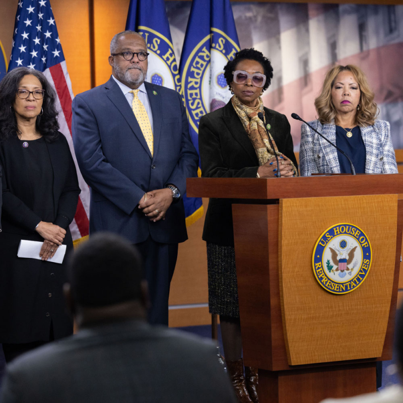 CBC New Leadership Presser, U.S. Capitol, Washington, DC - 04 Dec 2024